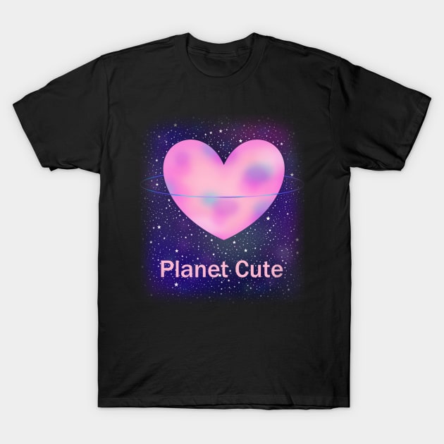 Planet Cute T-Shirt by ShinyBat